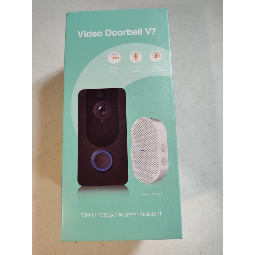 Video Doorbell V7 Wi-Fi 1080p Weather Resistant 966